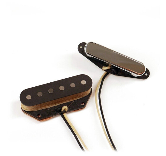 Nordstrand Nvt Single Coil,Vintage Style Tele Neck Alnico V Pickup - Chrome