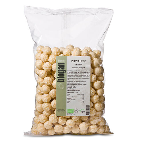 Biogan Økologisk Poppet Hirse 150g Biogan Økologisk Poppet Hirse 150g