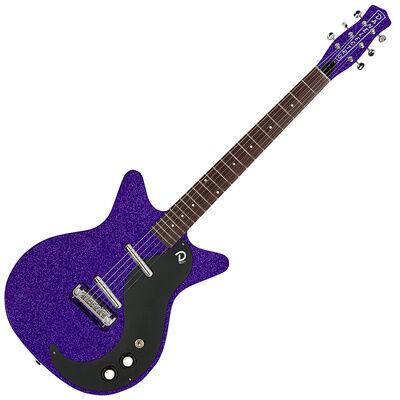 Danelectro Blackout 59 Fiolett Metal Flake Danelectro Blackout 59 Fiolett Metal Flake