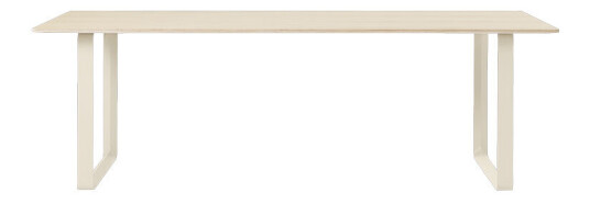 Muuto 70/70 spisebord 225 x 90 cm Oak veneer-Plywood-Sand