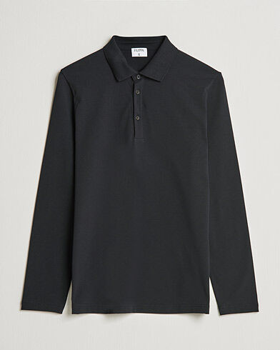 Filippa K Luke Lycra Poloshirt Black