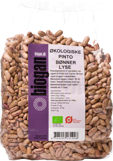 Biogan Pinto Bønner Ø 1 Kg
