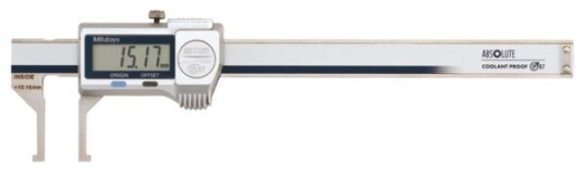 Mitutoyo Absolute Digimatic Skjutmått 573-647-20 Med Utåtriktade Mätskänklar 10,1-160mm, 0,01mm, Ip67, Datautgång Mitutoyo Absolute Digimatic Skjutmått 573-647-20 Med Utåtriktade Mätskänklar 10,1-160mm, 0,01mm, Ip67, Datautgång