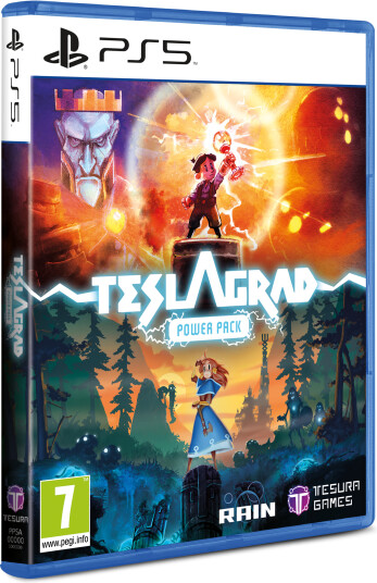 Teslagrad Power Pack PS5 Spill Teslagrad Power Pack PS5 Spill