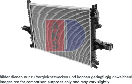 AKS DASIS 220025N Radiator motorkjøling