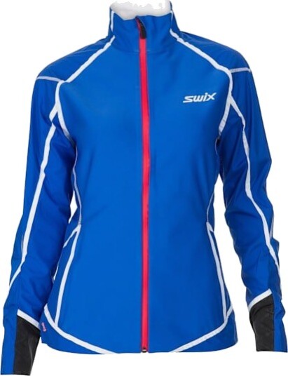Swix Elite jacket Dame Mazarin Blue/Bright Fuch S