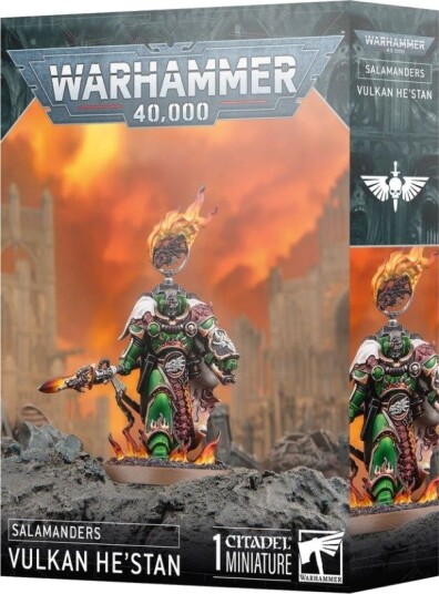 Games Warhammer 40K Salamanders Vulkan Hestan