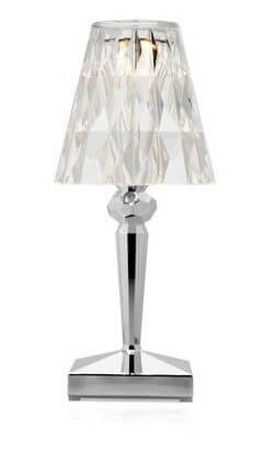 Kartell Battery Bordlampe Krom