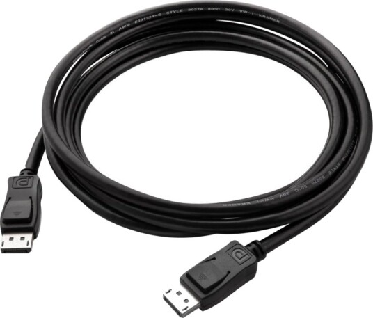 Kramer C-Dpu-3 - Displayport-Kabel - Displayport (Hann) Låst Til Displayport (Hann) Låst - Displayport 1.4 - 30 V - 90 Cm - 8K 60Hz Støtte - Svart