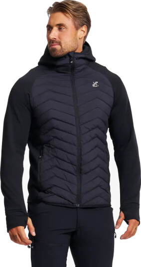RevolutionRace Evolution Hybrid Fleece Jacket Herre Black Størrelse:XS Herre > Overdeler > Fleece & midlayers
