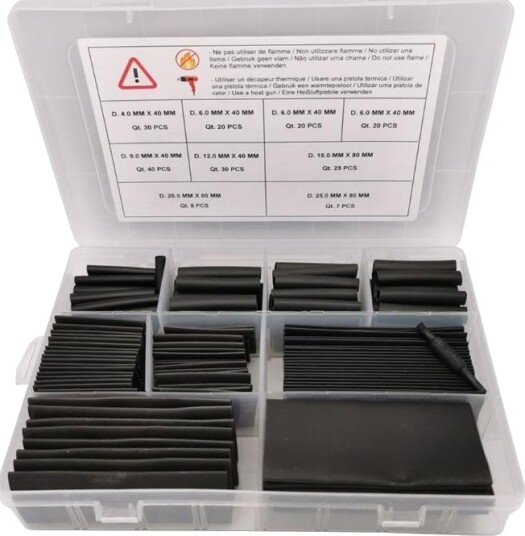 PLANET TECH PL4510 Utvalg, varmekrympeslange PLANET TECH PL4510 Utvalg, varmekrympeslange
