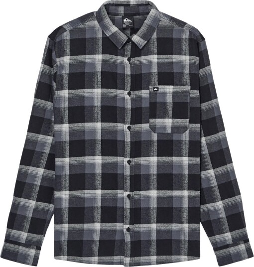 Quiksilver Motherfly Plaid Ls Black L