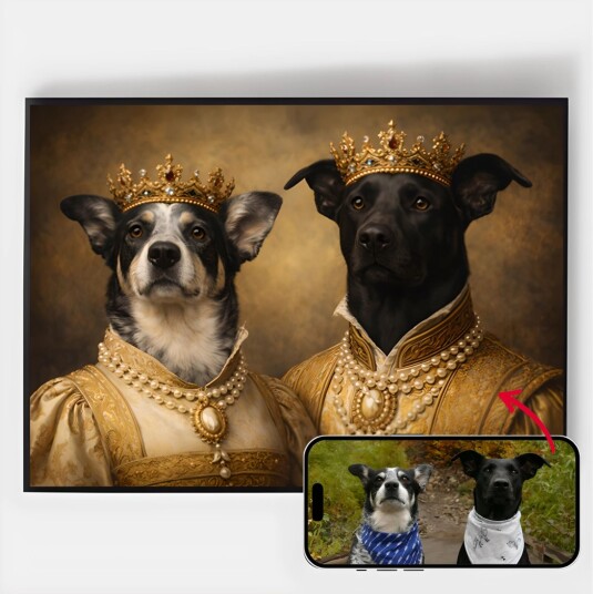 Namly Design Personalisert Plakat Regal Duo AI Plakat POSTERI9MQQW