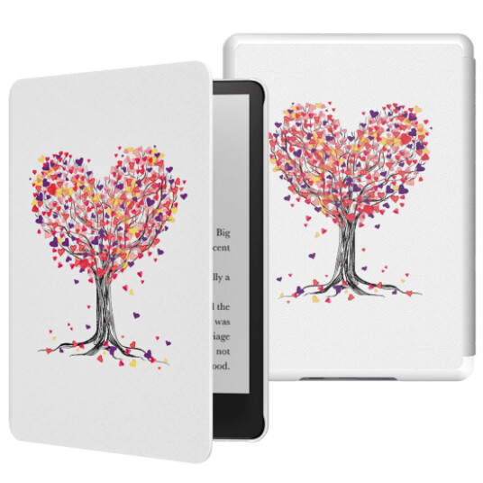 MoKo smartdeksel for Amazon Kindle Paperwhite5 premium lett 6.8-toms - Love Tree