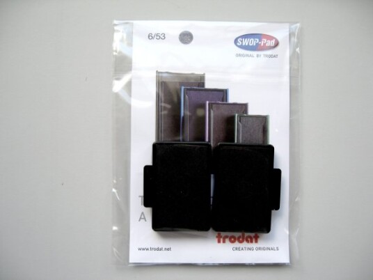 Stempelpude Trodat Sort 2-Pack 5205 6/55