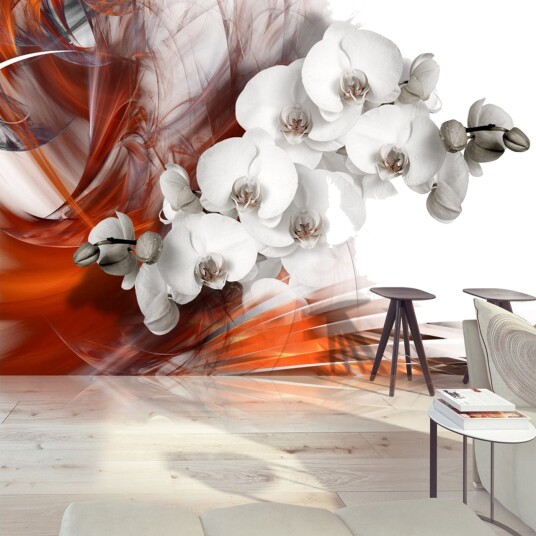 Fototapet Orchid On Fire II 350x245 - Artgeist sp. z o. o.