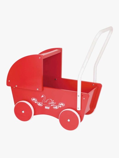 KREA® Dukkevogn Rød KREA® Dukkevogn Rød