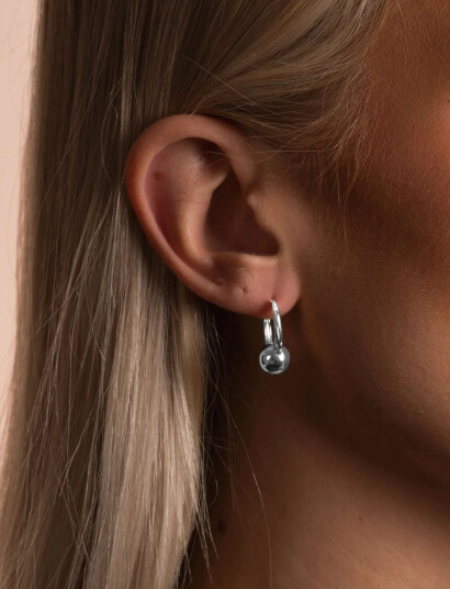 SNÖ of Sweden Bennet Ring Ear Plain S Onesize Silver ONE SIZE SNÖ of Sweden Bennet Ring Ear Plain S Onesize Silver ONE SIZE