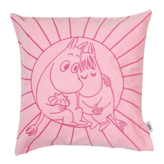 MoominArabia Mummi putetrekk 50x50 cm Kjærester rosa MoominArabia Mummi putetrekk 50x50 cm Kjærester rosa