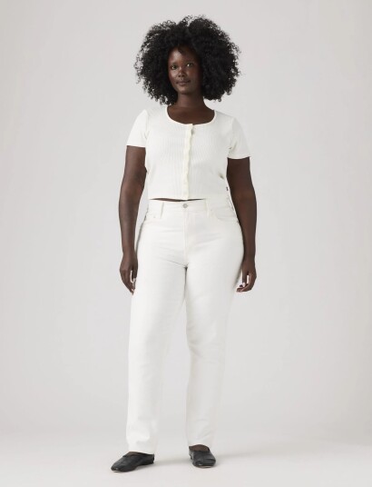 Levi"s® 724 High Rise Straight Cloud D White 30 x 30 Levi"s® 724 High Rise Straight Cloud D White 30 x 30