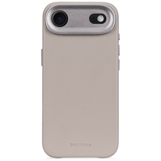 Decoded MagSafe Lærddeksel til iPhone Air - Clay