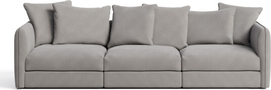 No Ga - Pavarotti 3-Seater Shadow Kaki Sofaer Grå