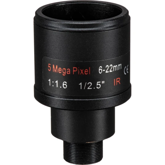 Marshall Electronics CV-0622-5MP HD Lens M12