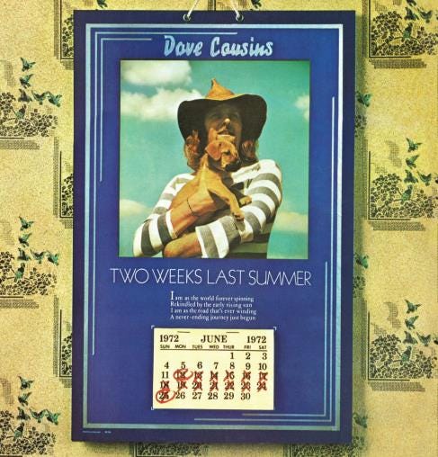 Dave Cousins  Two Weeks Last Summer (Remastered/Expanded)  CD