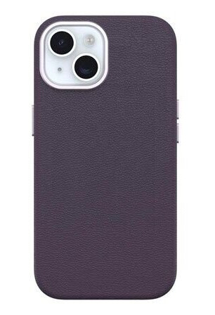 Otterbox Symmetry Series - Baksidedeksel For Mobiltelefon - Magsafe-Samsvar - Polyuretan, Kaktuslær - Plum Luxe - For Apple Iphone 13, 14, 15