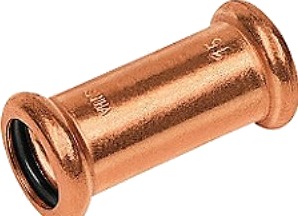 Skydemuffe 12 Mm Rødg. Cu Press. M Og V Bakker. Rødgods