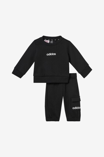 Adidas Sport Performance Sett I Lin FL Jog Svart Adidas Sport Performance Sett I Lin FL Jog Svart