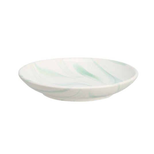 Basic Marble Ceramic Skål Grønn 