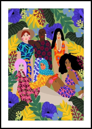 We Support Each Other Plakat / 100x150cm