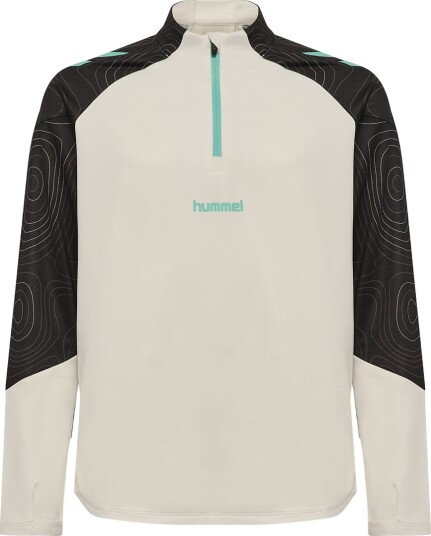 Hummel Genser hmlBlaze 2.0 Training Halv glidelås Vaporous/P Hummel 12 år (152) Genser Beige Blå Hvit Svart