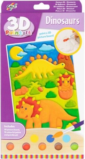 Galt 3D-maleri Dinosaur Galt 3D-maleri Dinosaur