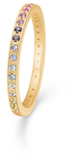 Mads Z Poetry Rainbow Ring 14 kt. Gull 1544061-52 - Dame - Gold Mads Z Poetry Rainbow Ring 14 kt. Gull 1544061-52 - Dame - Gold