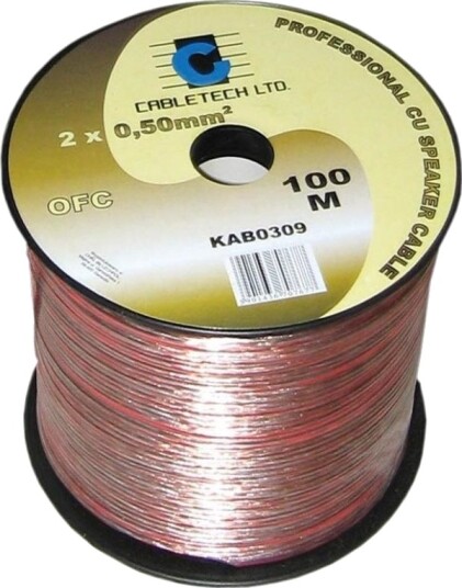Cabletech Ofc 2Mm Høyttalerkabel