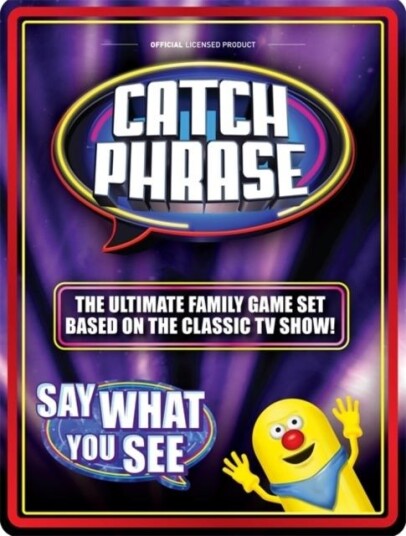 Catchphrase: The Ultimate TV Based Family Game Tin for Adults & Kids