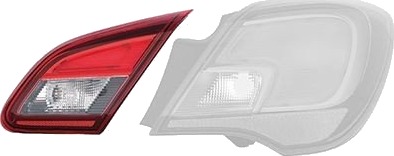 VAN WEZEL 3804934 Baklykt