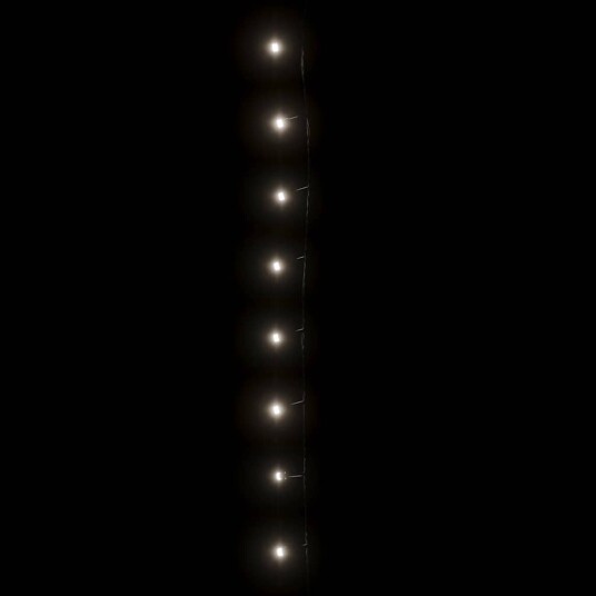 vidaXL LED-strenglys med 150 lysdioder kaldhvit 15 m PVC