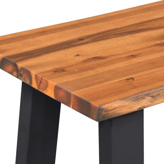 vidaXL Benk heltre akasie 160 cm