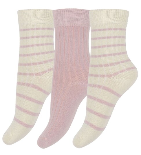 minipop Minipop® Noos Bamboo Socks 3 Pcs - Beige - 35/38Y