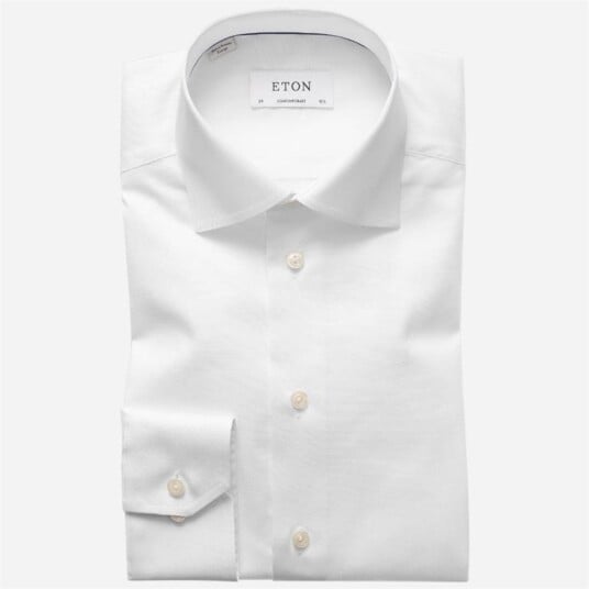 Eton Contemporary Fit Shirt Em - White Eton Contemporary Fit Shirt Em - White