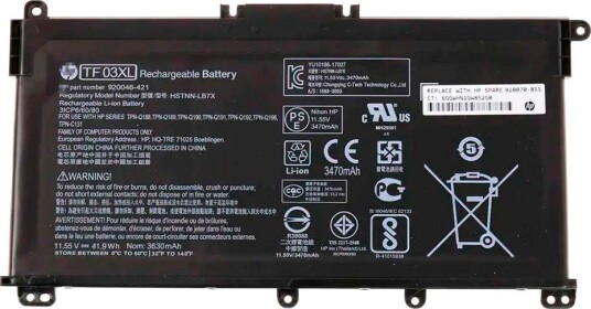 HP Batteri til bærbar PC 3600mAh