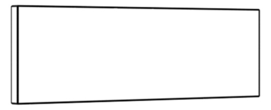 NOREMA BERA REN HVIT FORSTYKKE LUX FOR 40 CM SKAP 19W129714