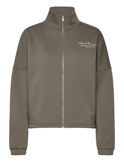 aim´n Script Zip Jacket Khaki green S aim´n Script Zip Jacket Khaki green S
