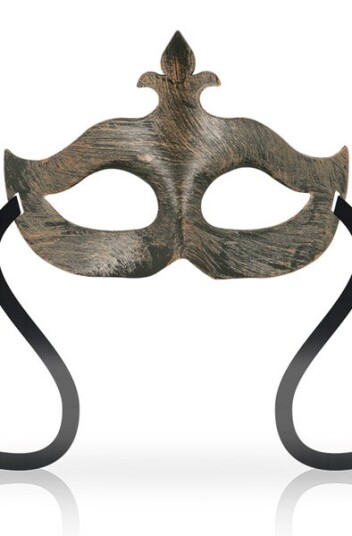 Ohmama Masks Fleur De Lis Eyemask Copper Ohmama Masks Fleur De Lis Eyemask Copper
