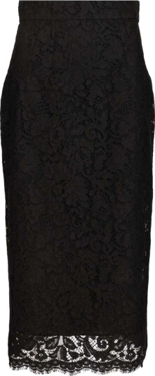Dolce & Gabbana Dame Skjørt Svart M,