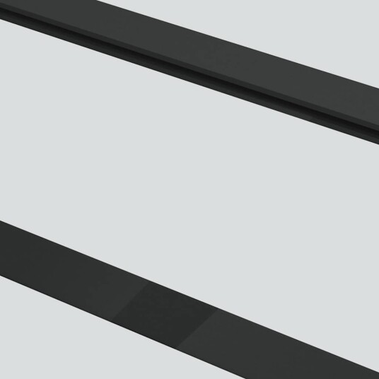 vidaXL Skyvedør ESG-glass og aluminium 76x205 cm svart vidaXL Skyvedør ESG-glass og aluminium 76x205 cm svart