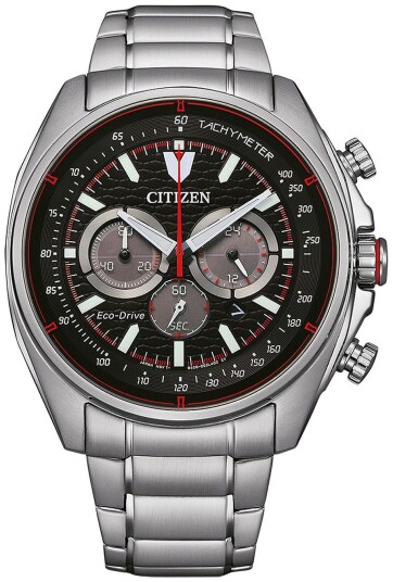 Citizen Herreklokke CA4561 89E Eco Drive Sort/Stål Ø45 mm Citizen Herreklokke CA4561 89E Eco Drive Sort/Stål Ø45 mm